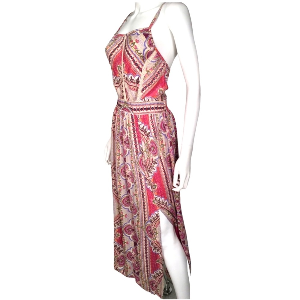 Angie Boho Maxi Print Dress - Picture 5 of 11